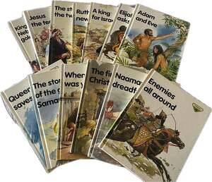 Vintage Guideposts The Story Bible Series Children's Books - Lot of 13